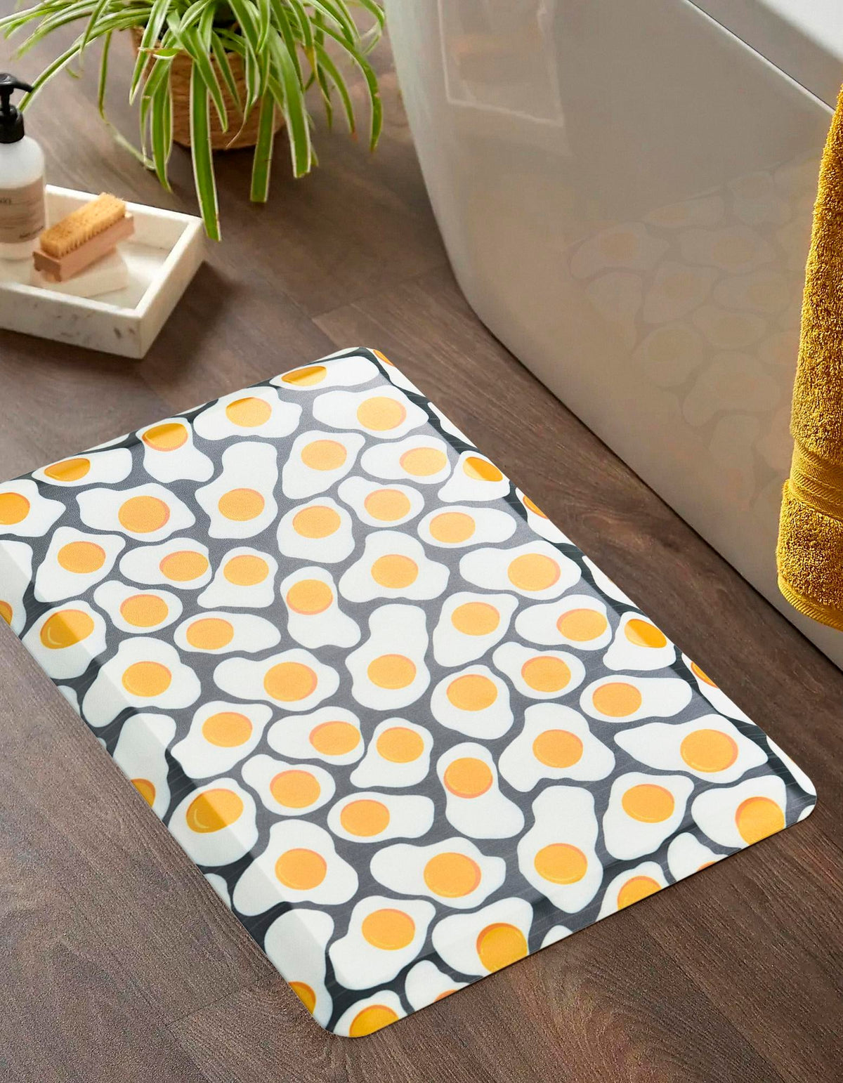 Cozy Haven Mat Collection Area Rug -  Nirvana Rectangle Black and White  lifestyle 10