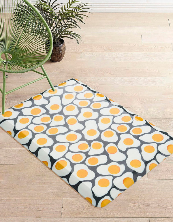 Cozy Haven Mat Collection Area Rug -  Nirvana Rectangle Black and White  lifestyle 12