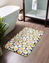 Cozy Haven Mat Collection Area Rug -  Nirvana Rectangle Black and White  lifestyle 14