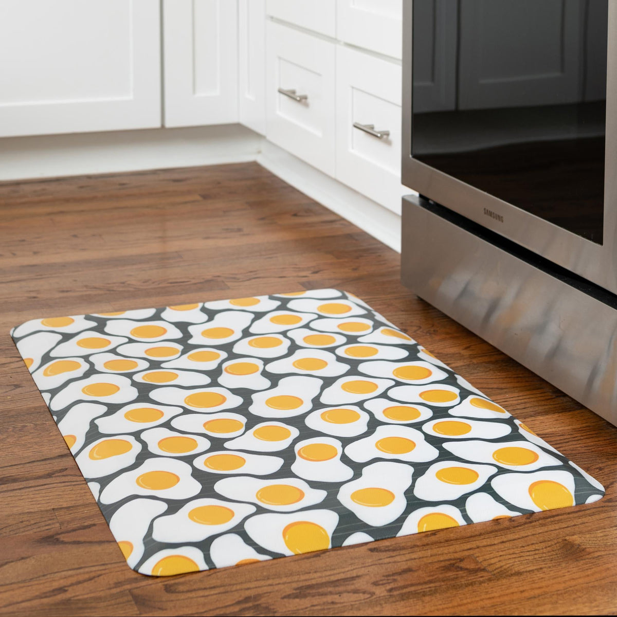 Cozy Haven Mat Collection Area Rug -  Nirvana Rectangle Black and White  lifestyle 27