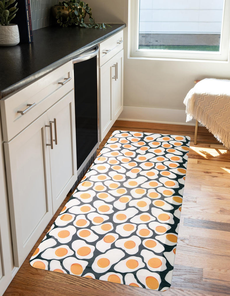 Cozy Haven Mat Collection Area Rug -  Nirvana Rectangle Black and White  lifestyle 3