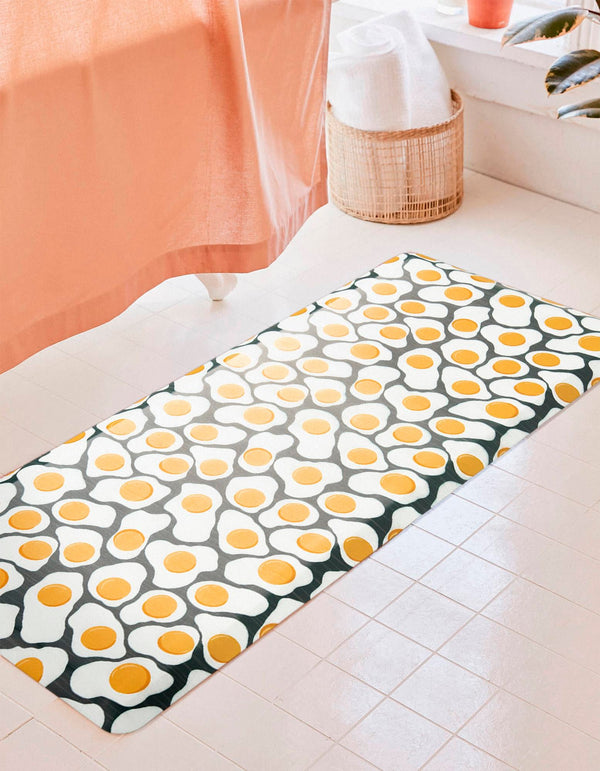 Cozy Haven Mat Collection Area Rug -  Nirvana Rectangle Black and White  lifestyle 9