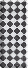 Cozy Mat Collection Area Rug -  Oasis Rectangle Black and White  lifestyle 2
