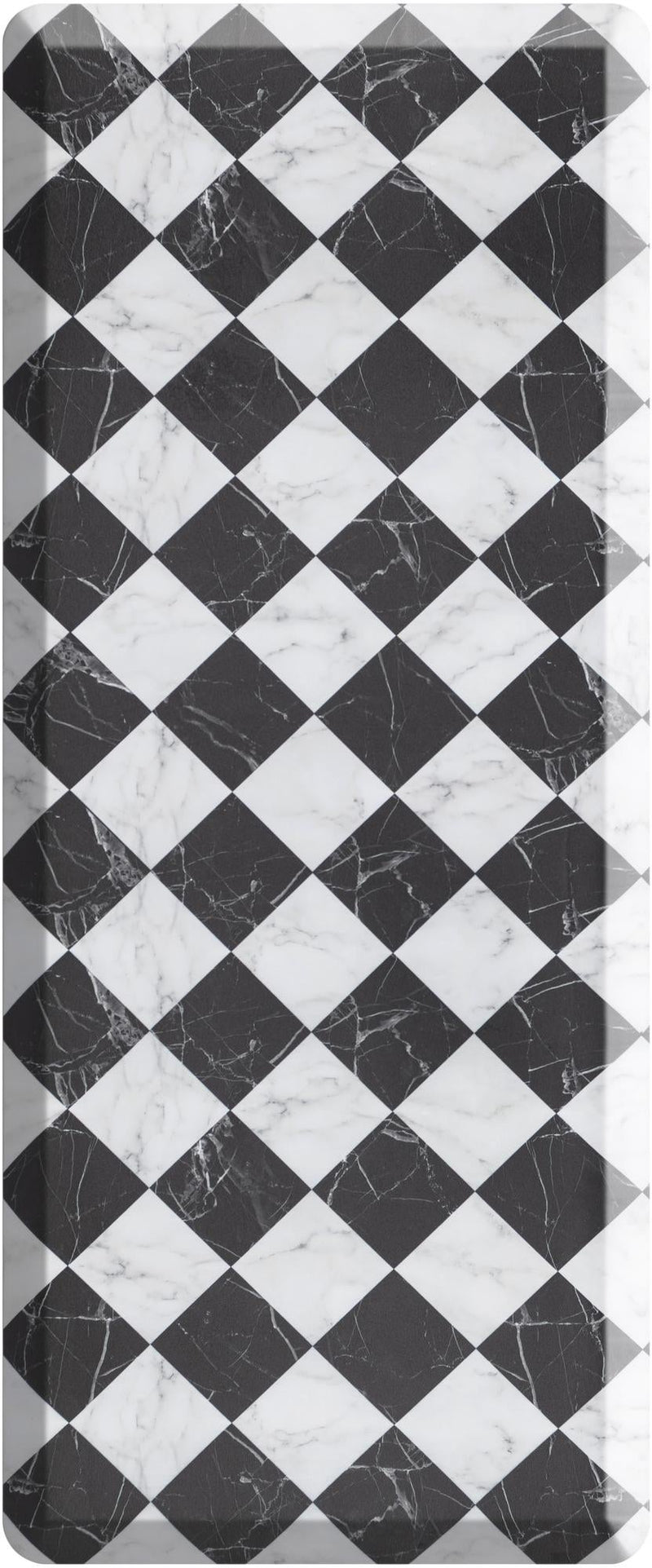 Cozy Mat Collection Area Rug -  Oasis Rectangle Black and White  lifestyle 2