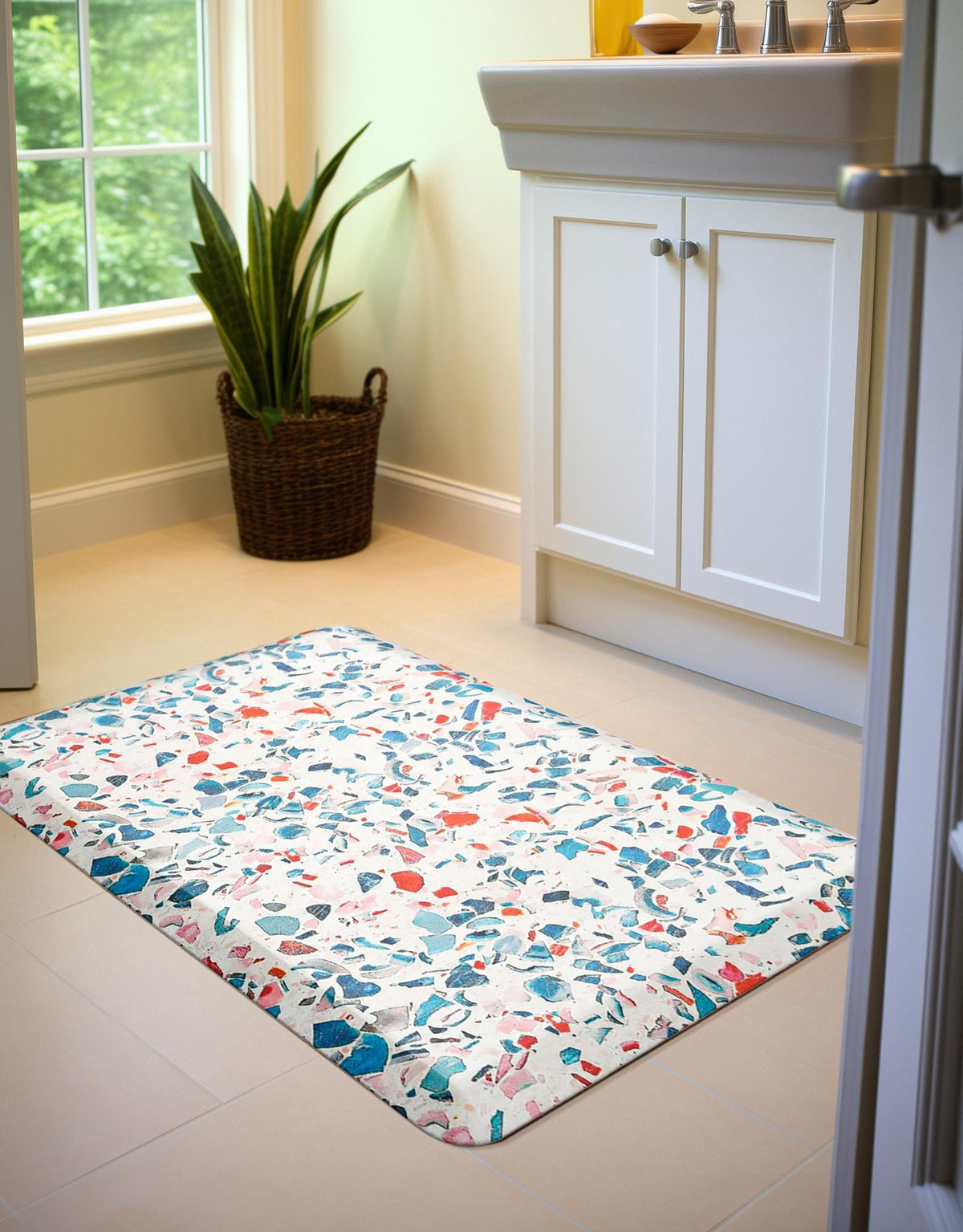 Cozy Haven Mat Collection Area Rug -  Snug Rectangle Multi  lifestyle 4