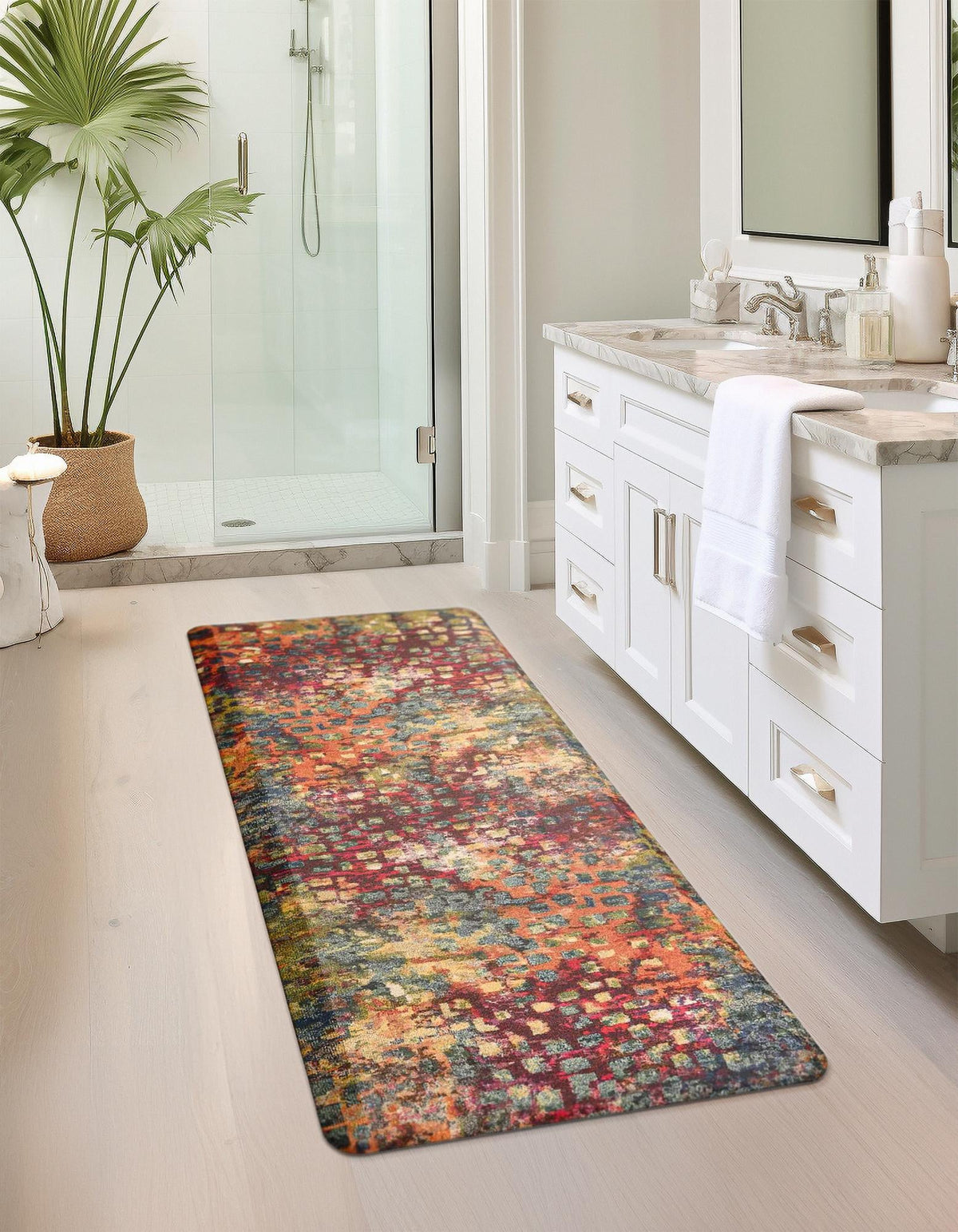 Cozy Mat Collection Area Rug -  Refuge Rectangle Multi  lifestyle 12