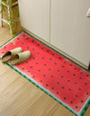 Cozy Haven Mat Collection Area Rug -  Burrow Rectangle Watermelon Red  lifestyle 5