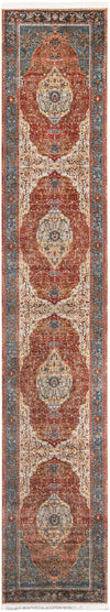 Caribbean Breeze Collection Area Rug -  Vieques Runner Rust Red  lifestyle 38