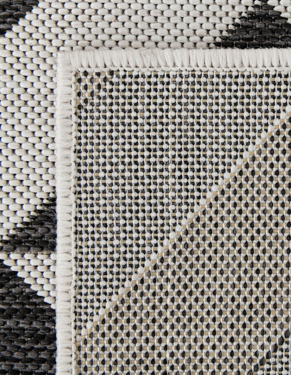 Urban Oasis Rugs Collection Area Rug -  Highrise (Charcoal Gray) Octagon Charcoal Gray  lifestyle 7