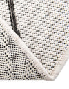 Garden Terrace Escape Collection Area Rug -  Evergreen (Charcoal Ivory) Round Charcoal Ivory  lifestyle 7