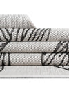 Seaside Blooms Collection Area Rug -  Evergreen (Charcoal Ivory) Rectangle Charcoal Ivory  lifestyle 20