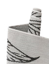 Seaside Blooms Collection Area Rug -  Evergreen (Charcoal Ivory) Rectangle Charcoal Ivory  lifestyle 23