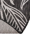 Garden Terrace Escape Collection Area Rug -  Evergreen (Ivory Charcoal) Round Ivory Charcoal  lifestyle 7