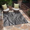 Garden Terrace Escape Collection Area Rug -  Evergreen (Ivory Charcoal) Square Ivory Charcoal  lifestyle 13