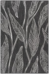 Garden Terrace Escape Collection Area Rug -  Evergreen (Ivory Charcoal) Rectangle Ivory Charcoal  lifestyle 2