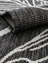 Garden Terrace Escape Collection Area Rug -  Evergreen (Ivory Charcoal) Runner Ivory Charcoal  lifestyle 4