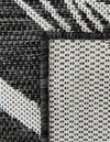 Garden Terrace Escape Collection Area Rug -  Evergreen (Ivory Charcoal) Runner Ivory Charcoal  lifestyle 7