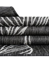 Garden Terrace Escape Collection Area Rug -  Evergreen (Ivory Charcoal) Runner Ivory Charcoal  lifestyle 12