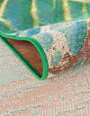 Garden Terrace Escape Collection Area Rug -  Fern Rectangle Multi  lifestyle 6