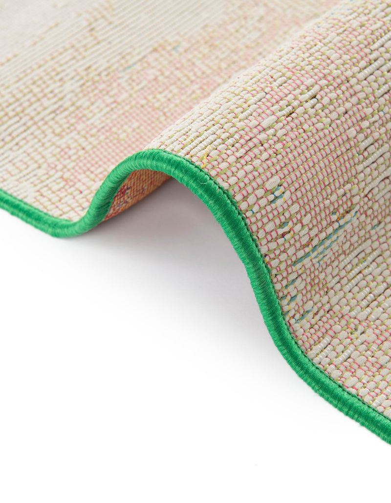 Garden Terrace Escape Collection Area Rug -  Fern Rectangle Multi  lifestyle 10