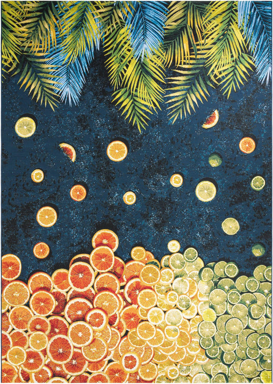 Seaside Haven Rugs Collection Area Rug -  Dunes Rectangle Multi  lifestyle 2