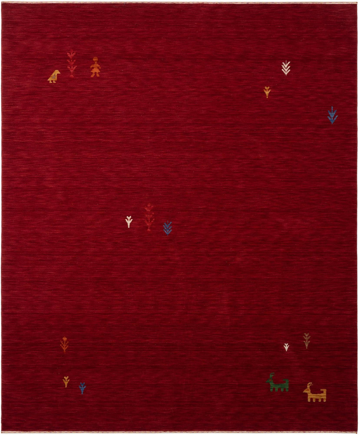 Dennen Collection Area Rug -  Birchfield Rectangle Red Main