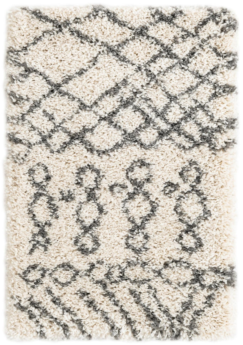 Casablanca Comfort Collection Area Rug -  Fez Rectangle Pure Ivory Main