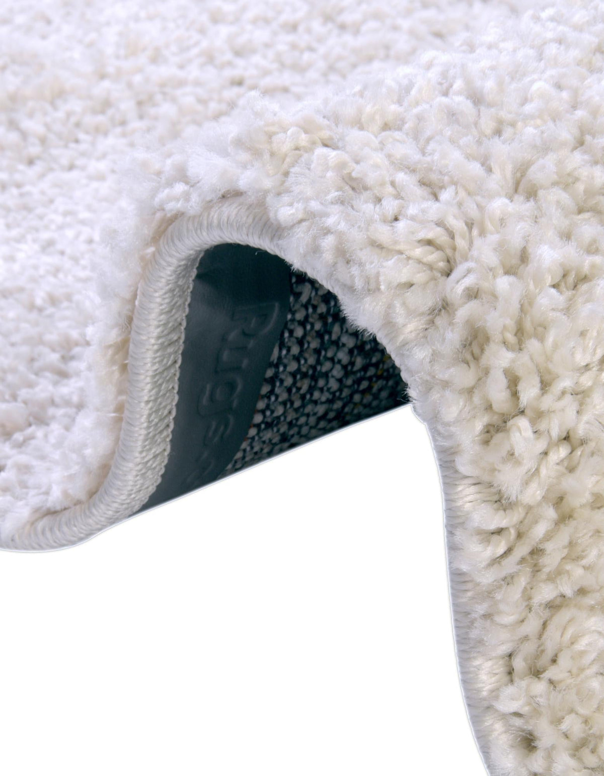 Cozy Comfort Shag Collection Area Rug - Haven (Oatmeal Beige) Oval Oatmeal Beige  lifestyle 54