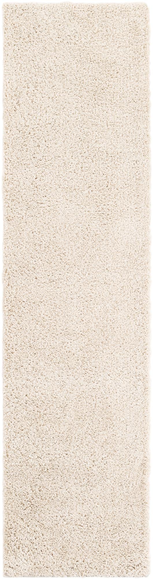 Cozy Comfort Shag Collection Area Rug - Haven (Oatmeal Beige) Runner Oatmeal Beige  lifestyle 18