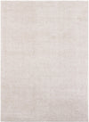 Solid Shag Seaside Collection Area Rug - Azure Cove (Ivory) Rectangle Ivory Main