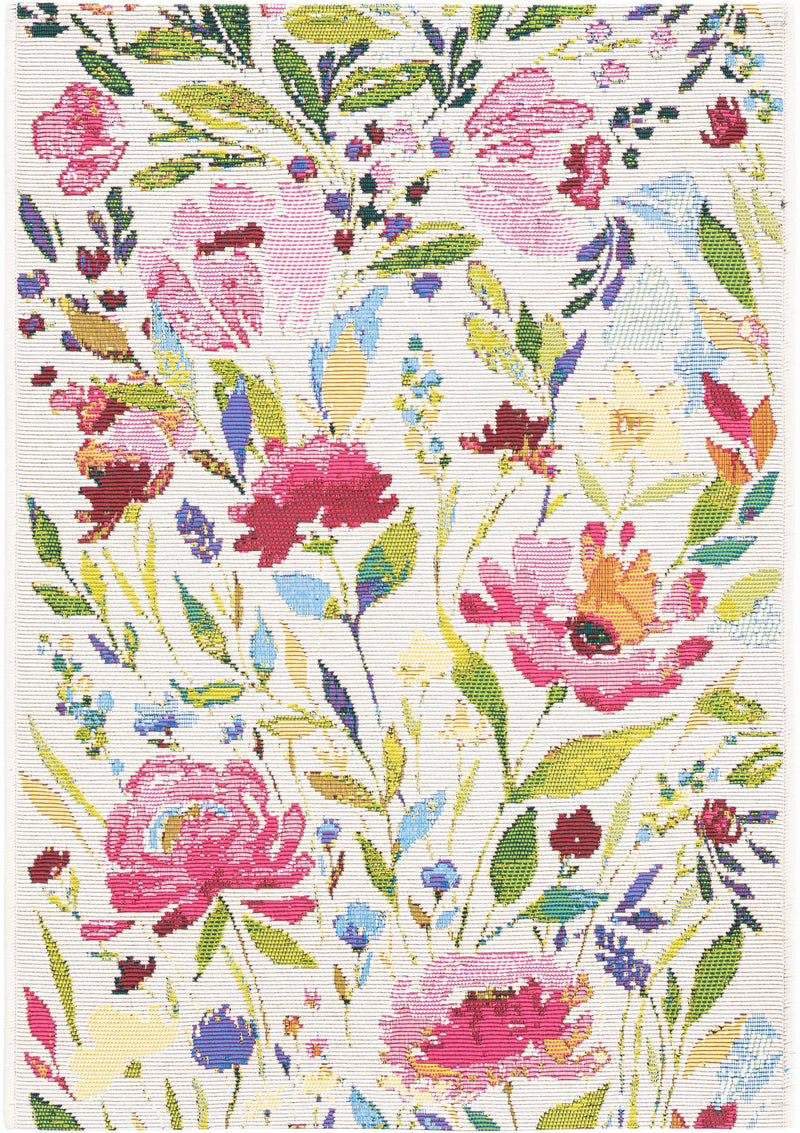 Garden Terrace Escape Collection Area Rug -  Meadow Rectangle Multi Main