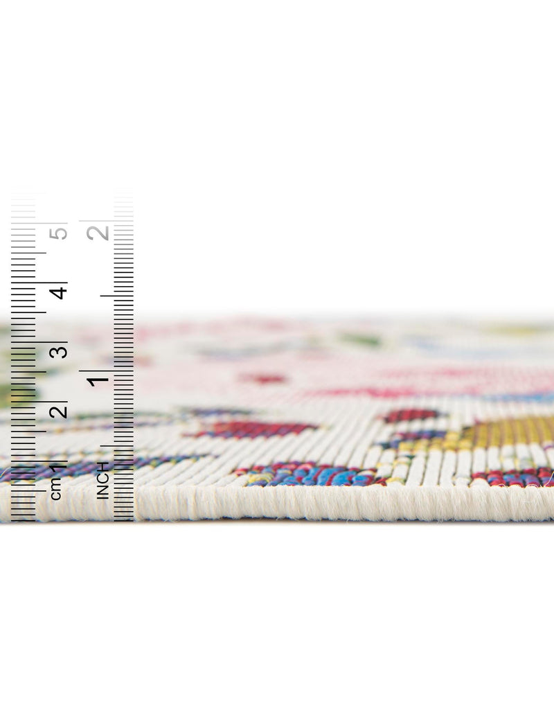 Garden Terrace Escape Collection Area Rug -  Meadow Rectangle Multi  lifestyle 5