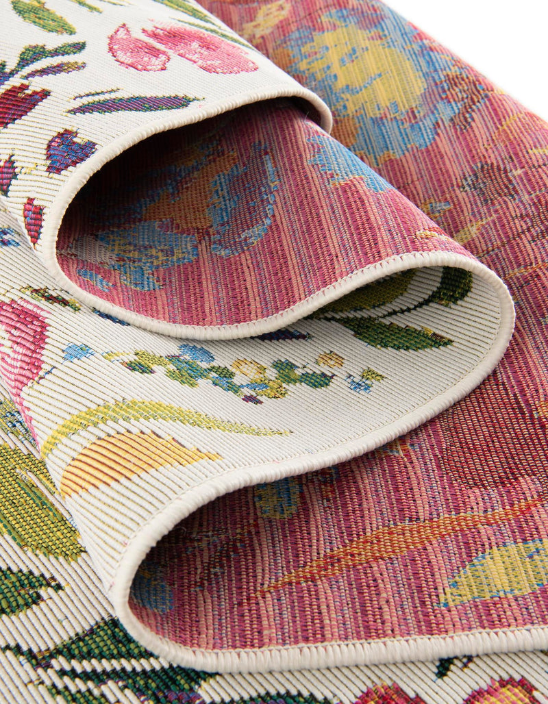 Garden Terrace Escape Collection Area Rug -  Meadow Rectangle Multi  lifestyle 13