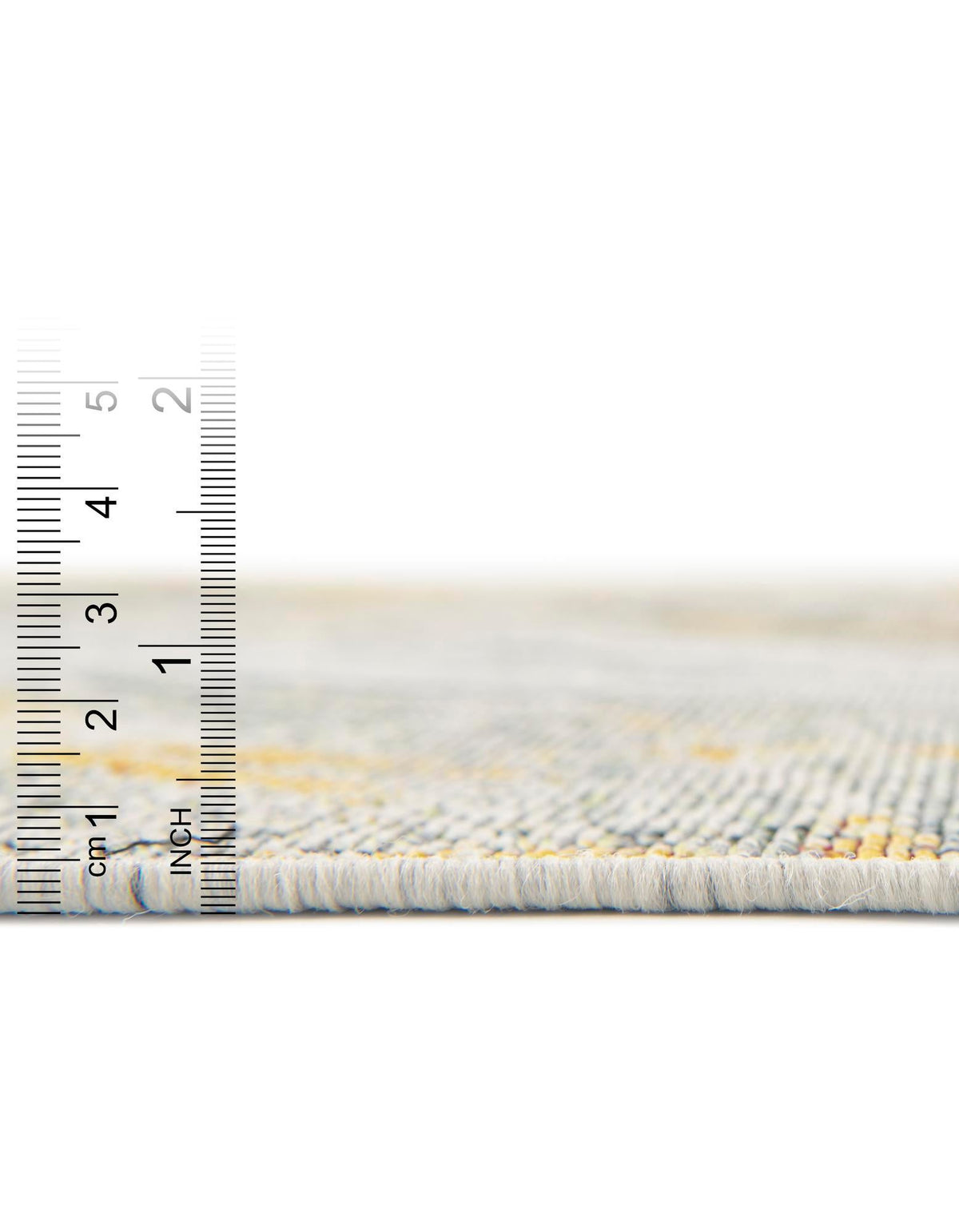 Garden Terrace Escape Collection Area Rug -  Blossom Rectangle Gray Ivory Yellow  lifestyle 5