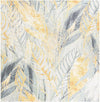 Garden Terrace Escape Collection Area Rug -  Blossom Square Gray Ivory Yellow  lifestyle 20