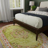 Geneva Terrace Collection Area Rug -  Yverdon Oval Green  lifestyle 98
