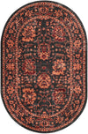 Geneva Terrace Collection Area Rug -  Lausanne Oval Black  lifestyle 39