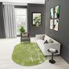 Seville Elegance Collection Area Rug -  Cadiz Oval Green  lifestyle 124