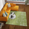 Seville Elegance Collection Area Rug -  Cadiz Square Green  lifestyle 49