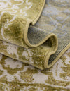 Rustic Charm Revival Collection Area Rug - Farmstead Square Light Green  lifestyle 70