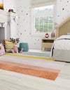 Playful Patterns Collection Area Rug -  Dreamland Square Multi  lifestyle 27
