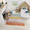 Playful Patterns Collection Area Rug -  Dreamland Square Multi  lifestyle 73