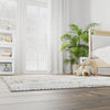 Playful Patterns Collection Area Rug -  Enigma Square Gray  lifestyle 81
