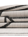 Urban Terrace Collection Area Rug -  Greenwich Rectangle White and Black  lifestyle 42