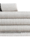 Urban Terrace Collection Area Rug -  Brooklyn Rectangle White and Black  lifestyle 56
