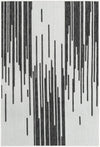 Urban Terrace Collection Area Rug -  Riverside Rectangle Black and White Main