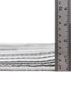 Urban Terrace Collection Area Rug -  Riverside Rectangle Black and White  lifestyle 6