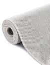 Urban Terrace Collection Area Rug -  Riverside Rectangle Black and White  lifestyle 13