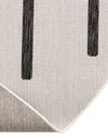 Urban Terrace Collection Area Rug -  Riverside Round Black and White  lifestyle 31