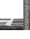Urban Terrace Collection Area Rug -  Parkside Runner Black and White  lifestyle 70